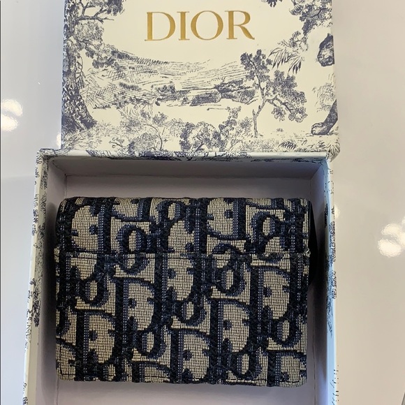 dior saddle flap card holder wallet - Picture 5 of 5